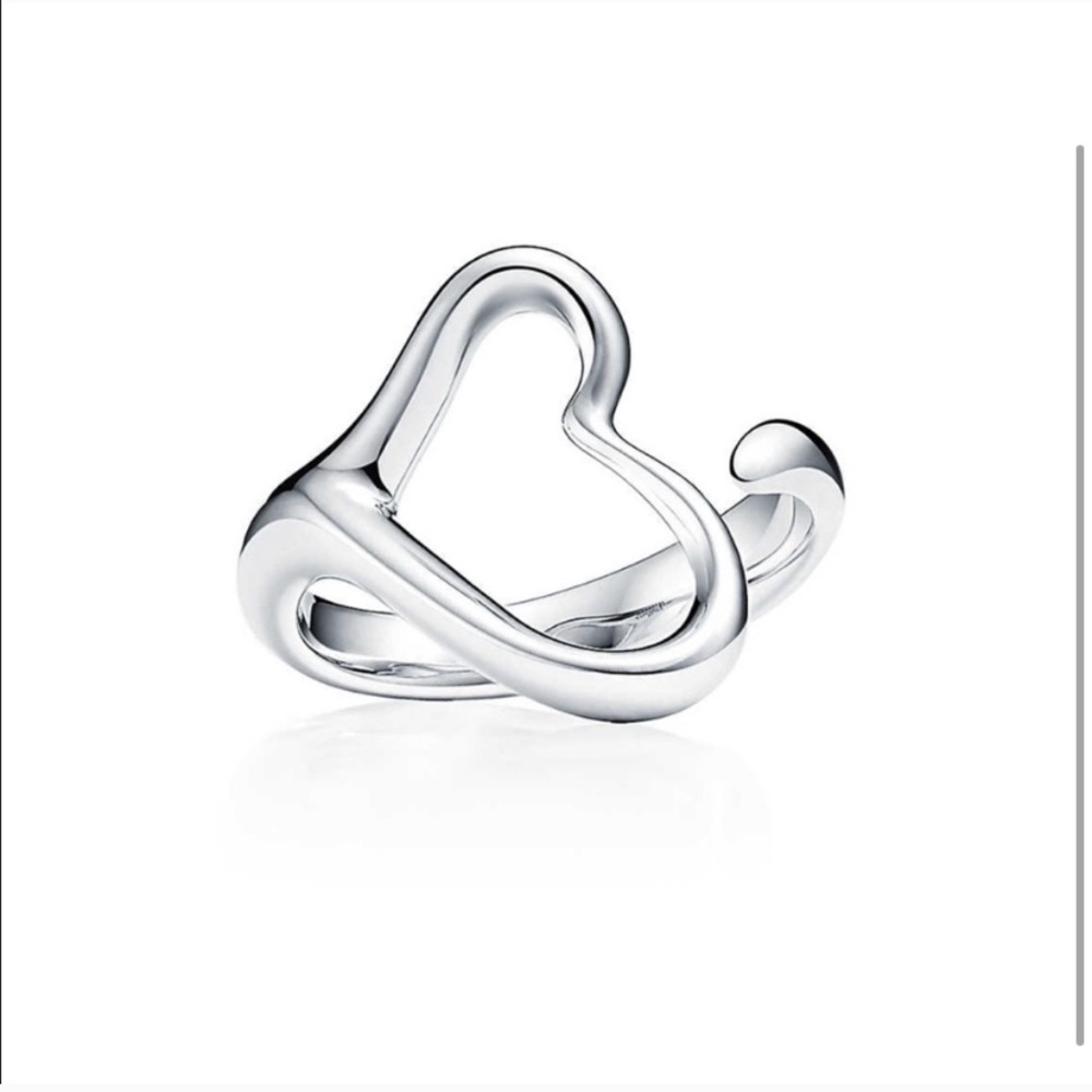 Tiffany and Co. Elsa Peretti Open Heart Ring